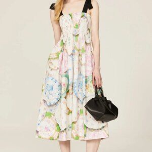 Rachel Antonoff Mindy Dress in China Plates Pattern